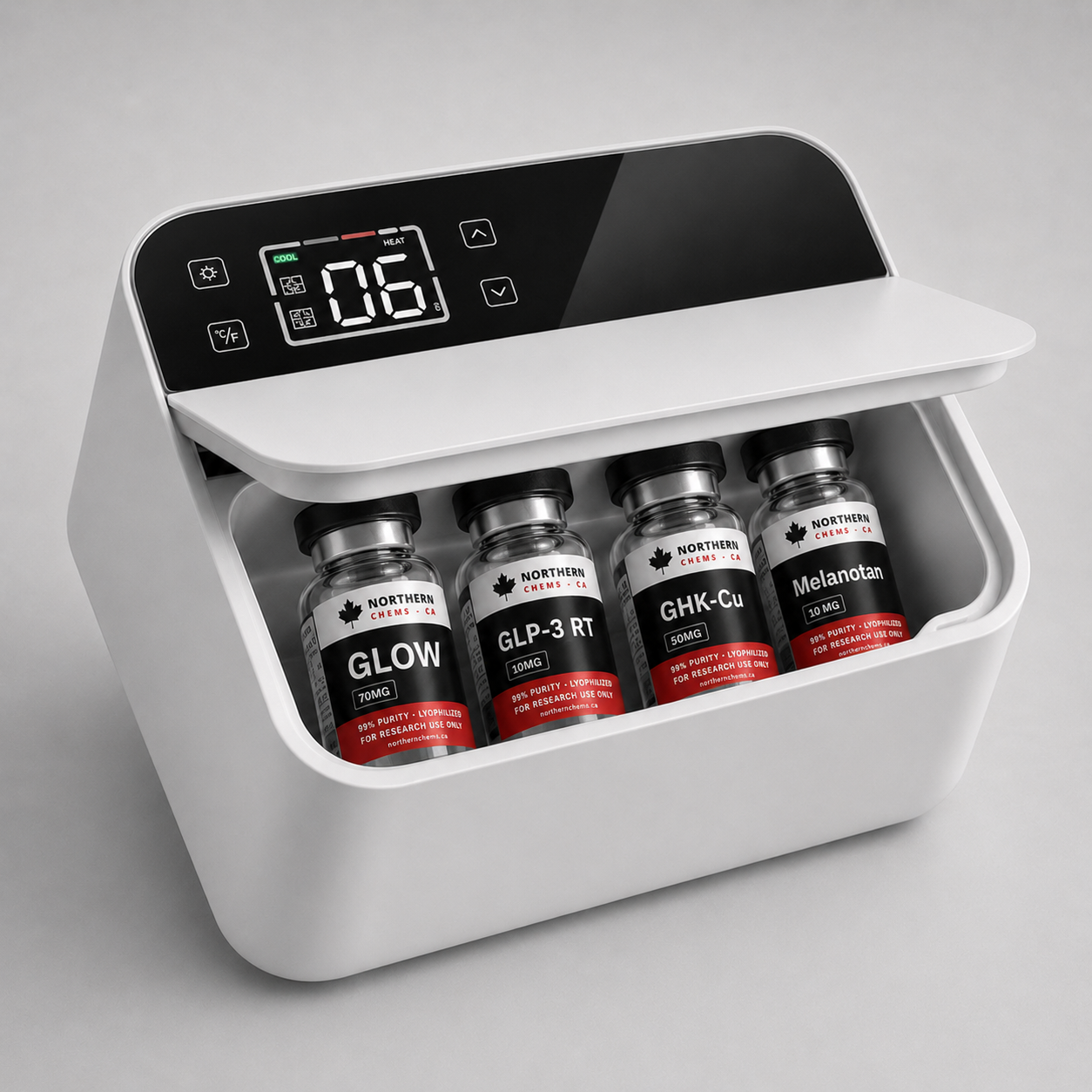 Portable Storage Cooler 1 unit vial